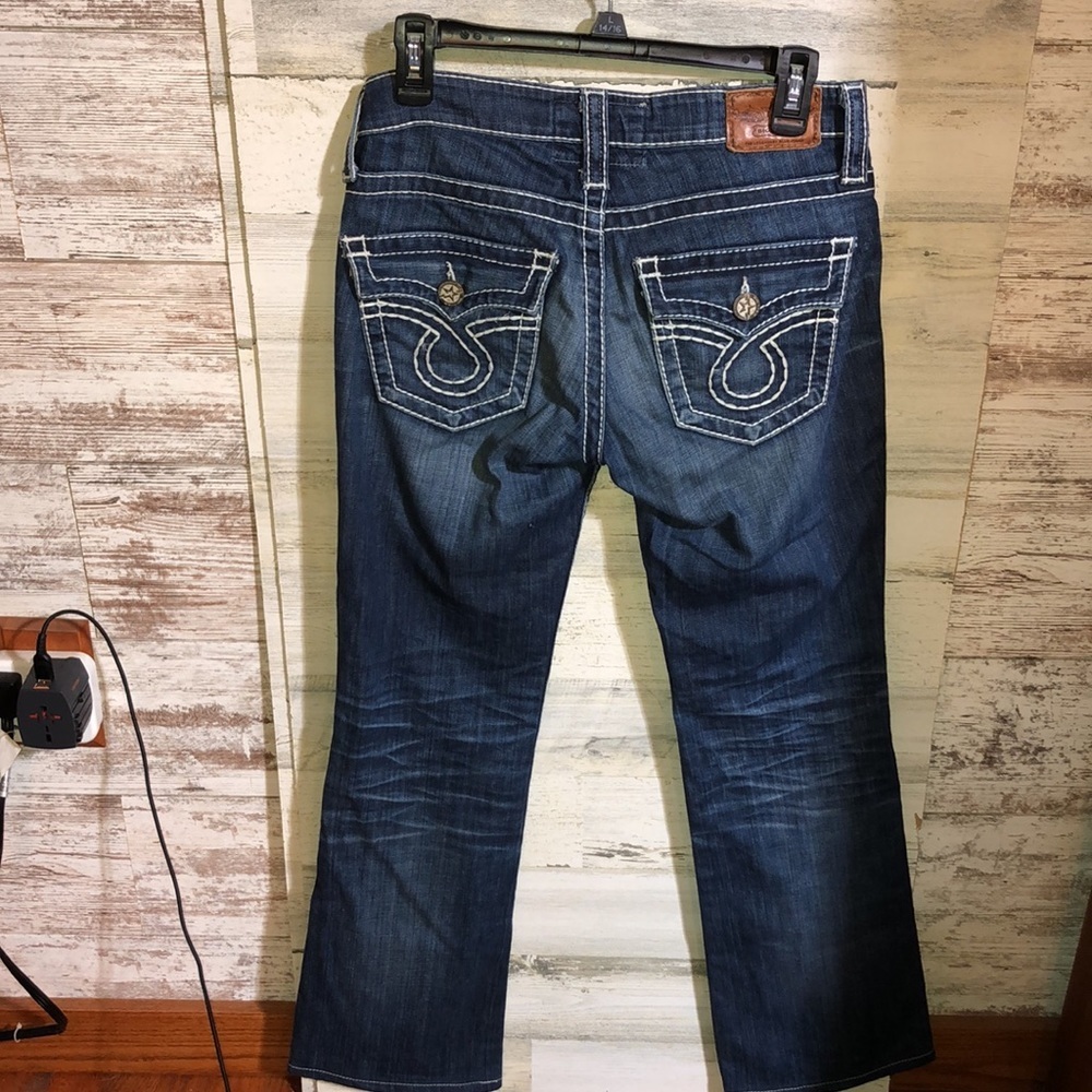 Big Star Liv jeans size 27L bootcut jeans dark wash jeans western durable jeans‌